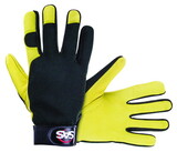 SAS Safety Corp SA6762 Safety Gloves Medium Cowhide