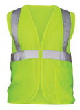 SAS Safety Corp SA690-1108 Vest Cls 2 Yellow Hi-Viz-M