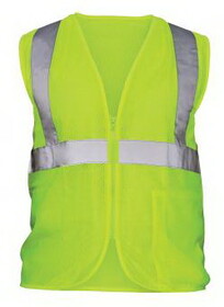 SAS Safety Corp SA690-1108 Vest Cls 2 Yellow Hi-Viz-M