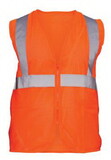SAS Safety Corp Vest Cls 2 Orange Hi-Viz-5Xl