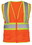 SAS Safety Corp SA692-2113 Vest Fr2-Tone Cls 2 Orange Hi Viz-4Xl, Price/EA