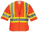 SAS Safety Corp SA692-2223 Vest Mesh Cls 3 Orange-4Xl