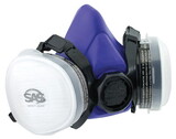 Sas Safety 8661-92 Bandit Half Mask Respirator Med