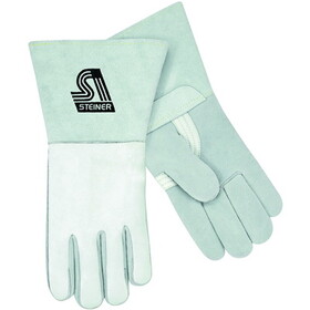 Steiner Industries SB7502-L Prem Grain Elkskin Back Welding Gloves