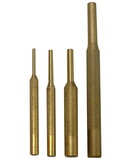 S & G TOOL AID 14290 Brass Pin Punch 4Pc Set