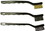S & G TOOL AID 17170 Easy Grip Brush Set, Price/EACH