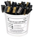 S & G TOOL AID 17370 Bucket Of Easy Grip Brushes