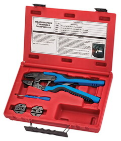 S & G TOOL AID SG18850 Weather Pack Terminals Crimping Kit