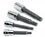 SK Professional Tools 19704 Set Skt 3/8" & 1/2"Dr Triple Sq 4 Pc, Price/EACH