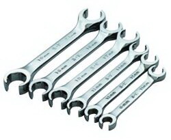 SK Professional Tools 381 Set Flare Nut Wr 6 Pt W/Roll 5 Pc