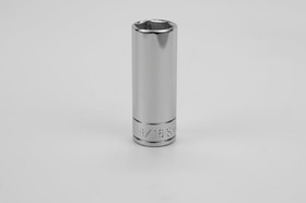 SK Hand Tool 41918 Skt Chrm 1/4Dr Dp 6Pt 9/16
