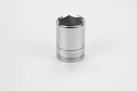 SK Hand Tool 48223 Skt Chrm 1/2Dr St 6Pt 23Mm