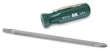 SK Hand Tool 85112 Screwdriver 2-In-1 Pocket