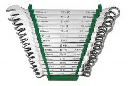 SK Professional Tools 86265 Set Wr Comb 12 Pt Sk Mt 15 Pc