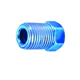 S.U.R.&R. SRRBR210C M10 X 1.0 Blue Inv Flare Nut (100)