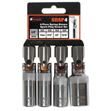 S.U.R.&R. Set Spark Plug Skt 3/8 Dr 4Pc (1)