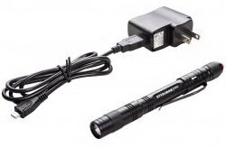 Steelman ST78609 Rechargeable Pen Light - Black