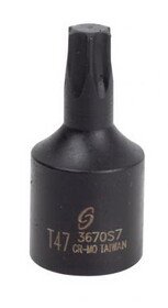 Sunex 3670S7 Skt 3/8" Dr Internal Star Imp Socket T47