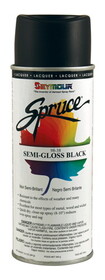 Seymour 98-38 Semi-Gloss Black Lacquer 16Oz-Ea
