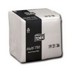 Tork 192136 Advc 13X12.5Tork Wht Multi Wiper 16/56Ct