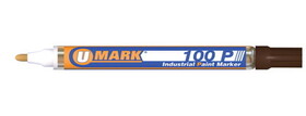 U-Mark UM10215 100P Marker Brown-Ea