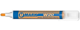 U-Mark 10857 W20 Wtrbsd Paint Marker Orange-Ea