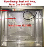 Uni-ram 144-390W Water-Manual Wash Brush Kit