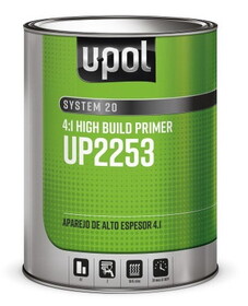 U-Pol Us 4:1 High Build Primer Nr Gray 1 Gallon