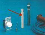 Urethane Hot Air Repl Element Blue Handle, UR6061E