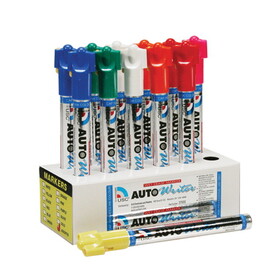 U.S. Chemical & Plastics 37000 Automarker (Bx Of 12 Asst/Multi Color)