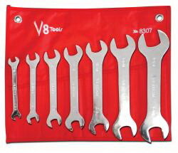 V8 Tools T8307 Super Thin Wr 7Pc Set, Sae 14 Sizes
