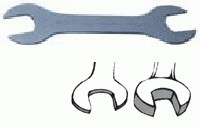 V8 Tools T830810 3/8" X 7/16" Thin Wrench