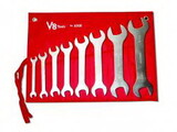 V8 Tools T8308 Super Thin Open End Wrench 8Pc Set, Sae