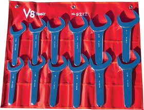 V8 Tools T9212 Jumbo Svc Wr 12Pc Set In Canvas Pouch