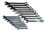 V8 Tools T9317 Stndrd Length Combo Wr 17Pc Set Met, Price/SET