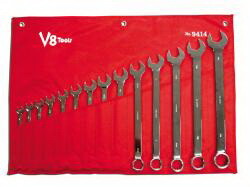 V8 Tools T9414 Long-Pattern Combo Wr 14Pc Set Sae