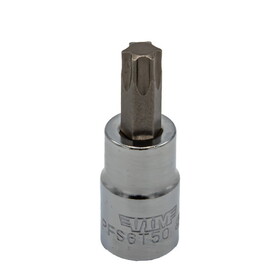 Vim Tools T50 Torx, Gun Metal Gray Bit Satin