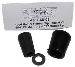 VIM Tools VIV387-68 Hood Holder Rubber Tip 2Pc Set F/V387