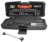 VIM Tools VHC77 Half Cut Bit 77 Pc Set, 5/8