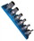 VIM Tools XZNS412 Drive Stubby Triple Sq 9Pc Set, Price/SET
