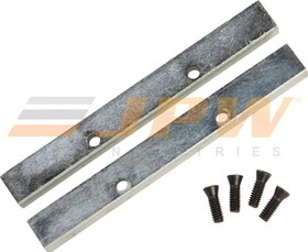 JET 11128S41 Serrated Jawsteel Inserts 6-1/2"W/Screws