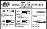 W & E WEQEC120 Asst Qk Electrical Connector No Repl