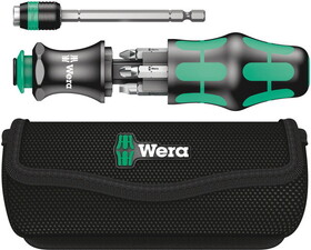 Wera Tools R05051024001 Kompakt 25 W/ Pouch 7 Pc Bit Set