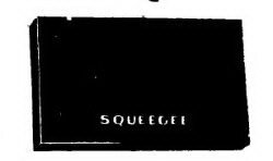 W & E SQ2000 Rubber Squeegee - Single No Repl