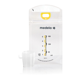 Medela 87233 Pump And Save Breastmilk Bags with Easy-Connect Adapter