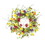 Melrose 42021DS Summer Garden Trumpet Wreath 20''D Fabric