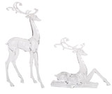 Melrose 61320DS Deer Figurines (Set of 2) 10.75