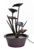 Melrose 66667DS Lotus Leaf Fountain 22