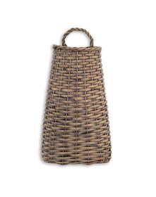 Melrose 69388DS Wall Basket (Set of 6) 14"H Willow