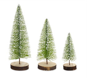 Melrose 72296DS Mini Table Tree (Set of 12) 6.25"H, 9"H, 10.5"H Plastic